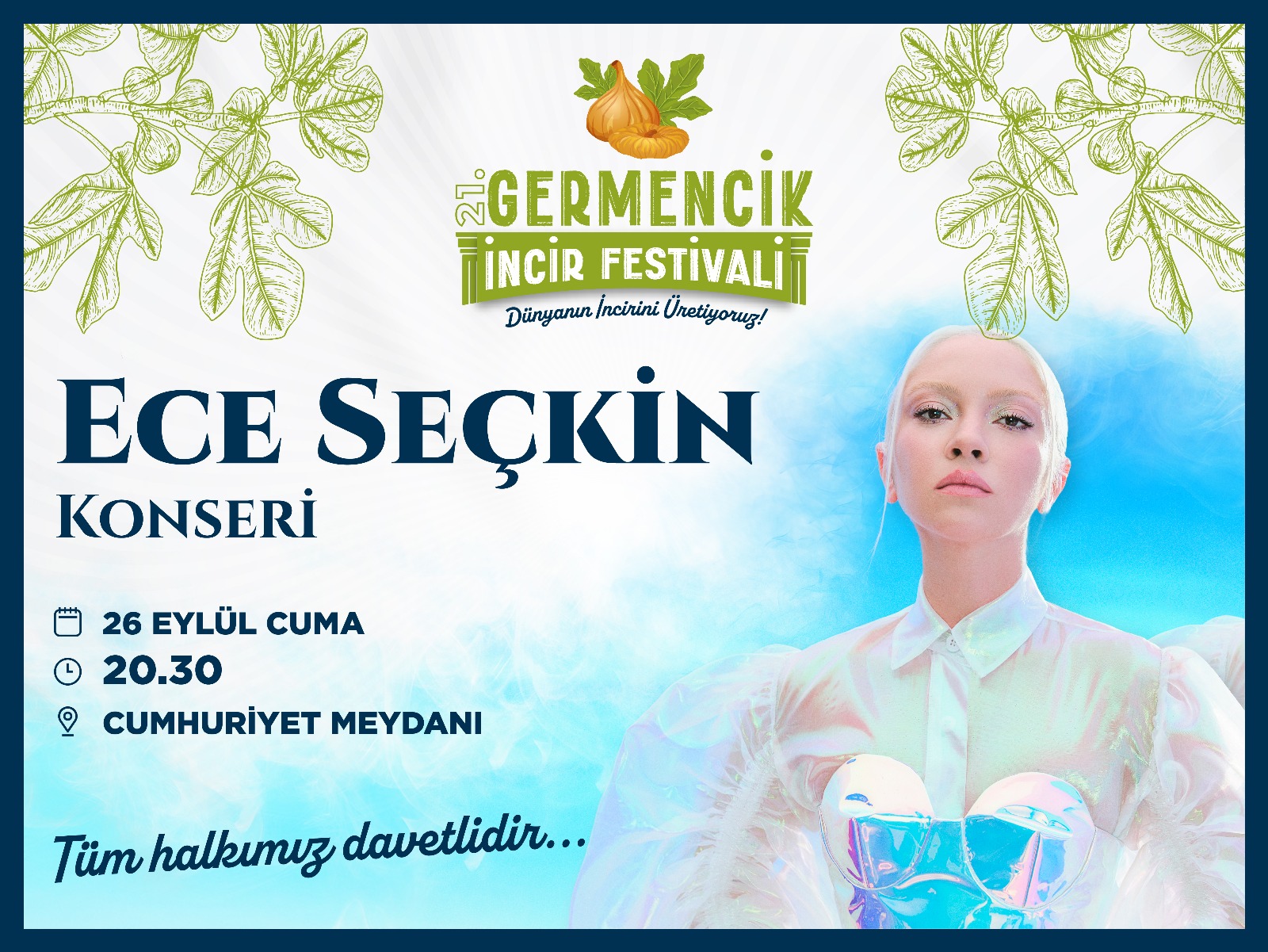 Ece Seçkin, Germencik İncir Festivali’nde Sahne Alacak