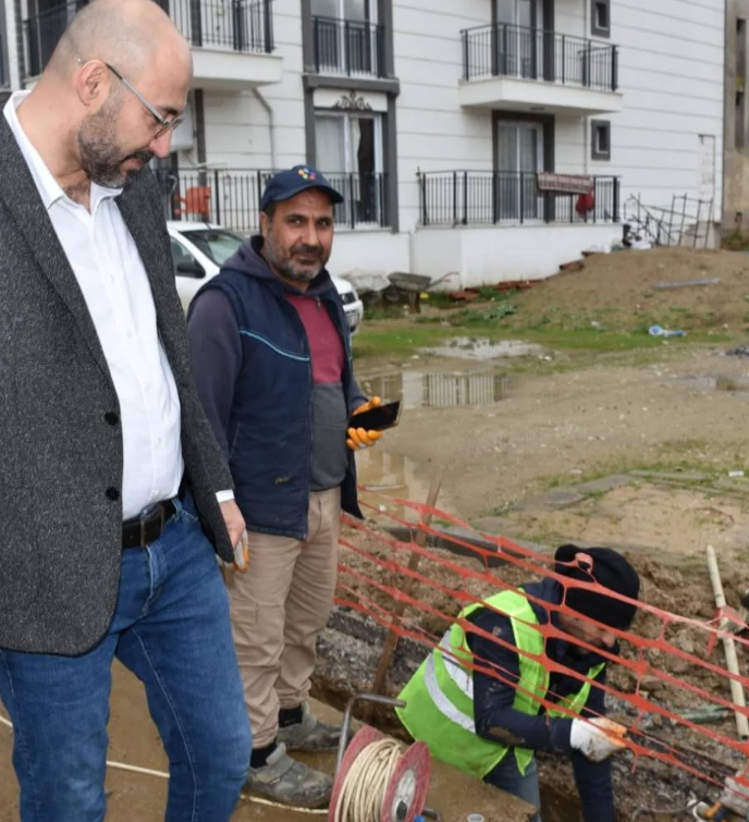 İstasyon Yedieylül Mahaleleri Doğalgaz Ve Üst Yapı Çalışması