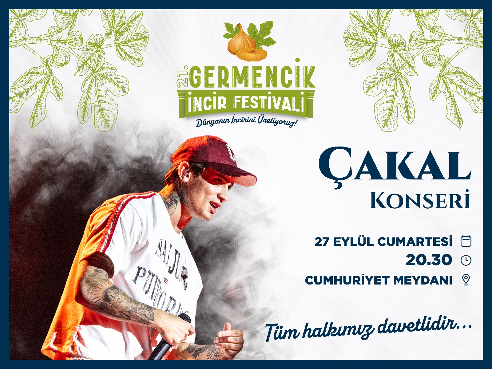 Çakal, Germencik İncir Festivali’nde Sahne Alacak