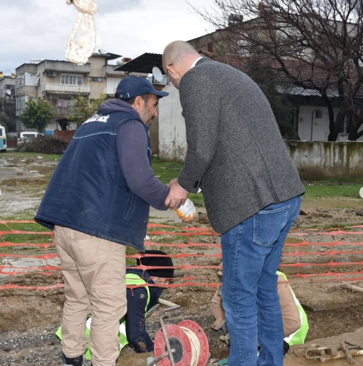 İstasyon Yedieylül Mahaleleri Doğalgaz Ve Üst Yapı Çalışması