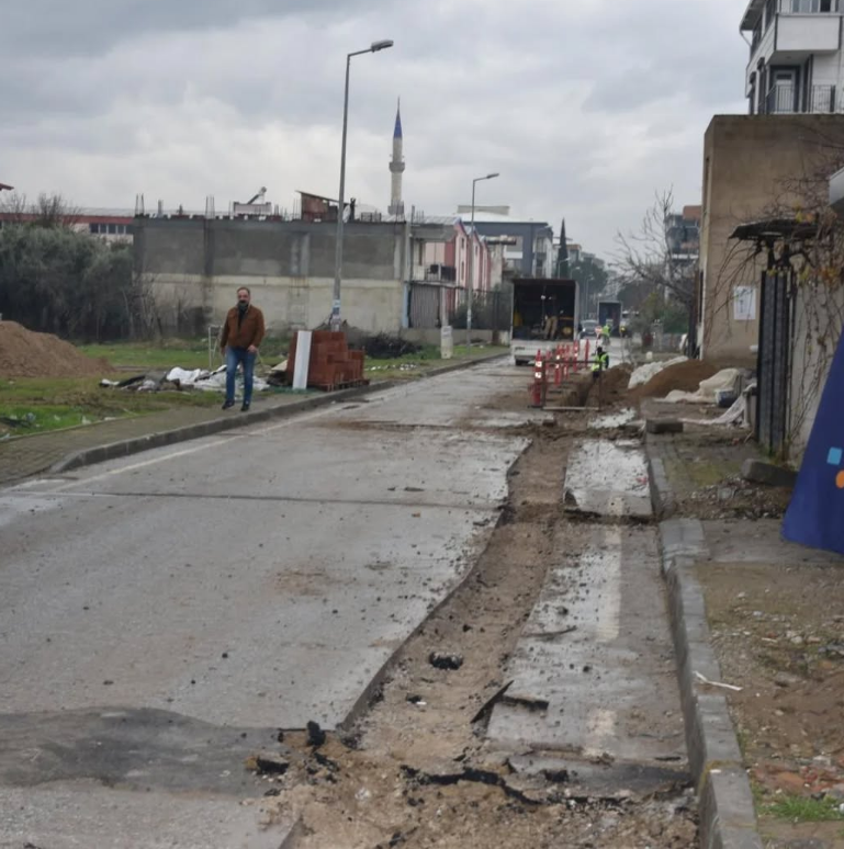 İstasyon Yedieylül Mahaleleri Doğalgaz Ve Üst Yapı Çalışması