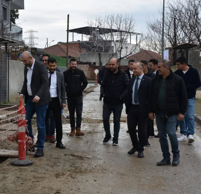 İstasyon Yedieylül Mahaleleri Doğalgaz Ve Üst Yapı Çalışması